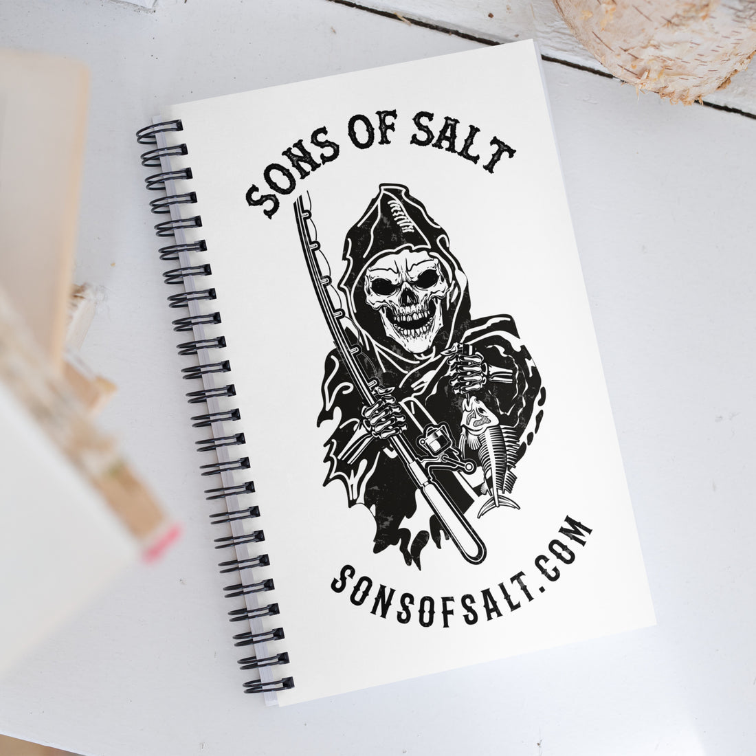 SONS OF SALT Spiral notebook