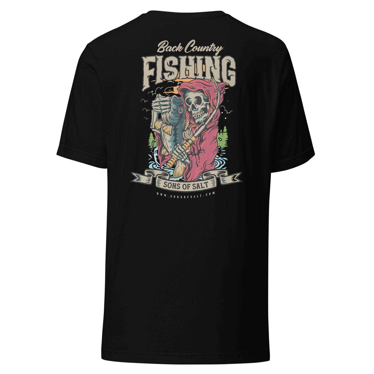 Back country Fishing  I  Premium Unisex t-shirt